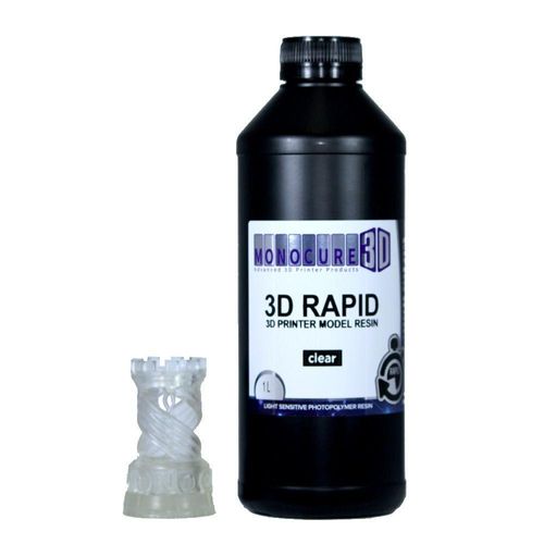 Monocure 3D Rapid model 3D Printer resin Clear 405nm 1000ml/1L