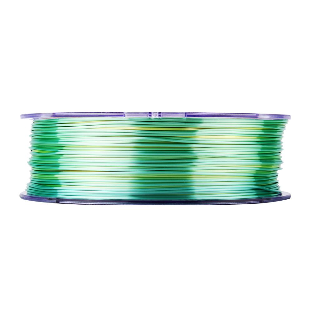 eSUN eSilk PLA Rainbow Filament 1.75mm 3D Printer Silk Filament 1kgeSUN eSilk PLA Rainbow Filament 1.75mm 3D Printer Silk Filament 1kg