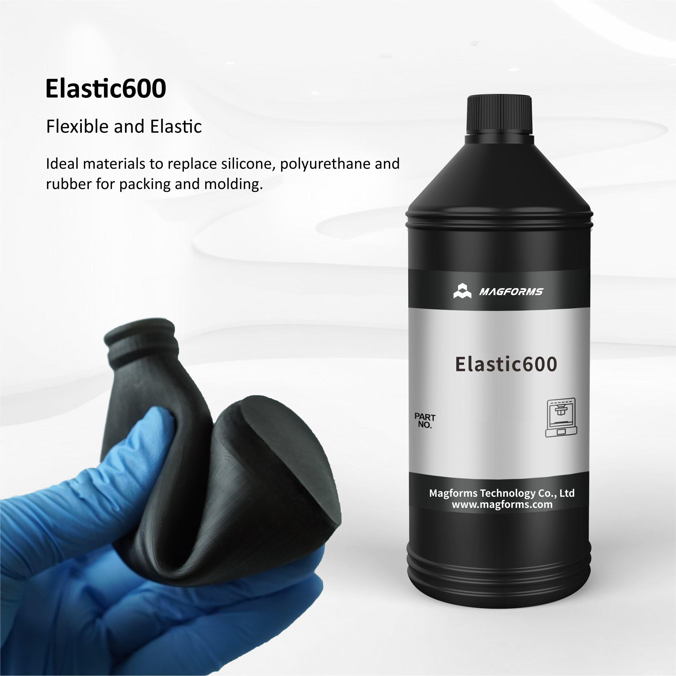 Magforms Elastic600 3D Photopolymer Resin