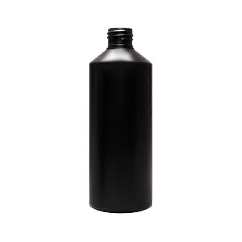 Empty Resin Bottle Black with Cap 500ml/0.5L
