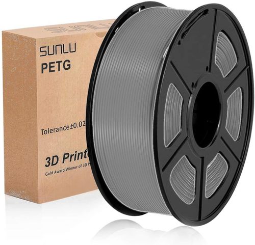 SUNLU PETG Grey 1.75mm 3D Printer Filament 1kg