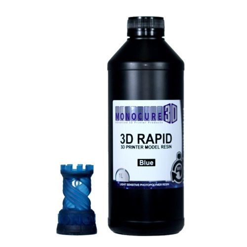 Monocure 3D Rapid model 3D Printer resin Blue 405nm 1000ml/1L