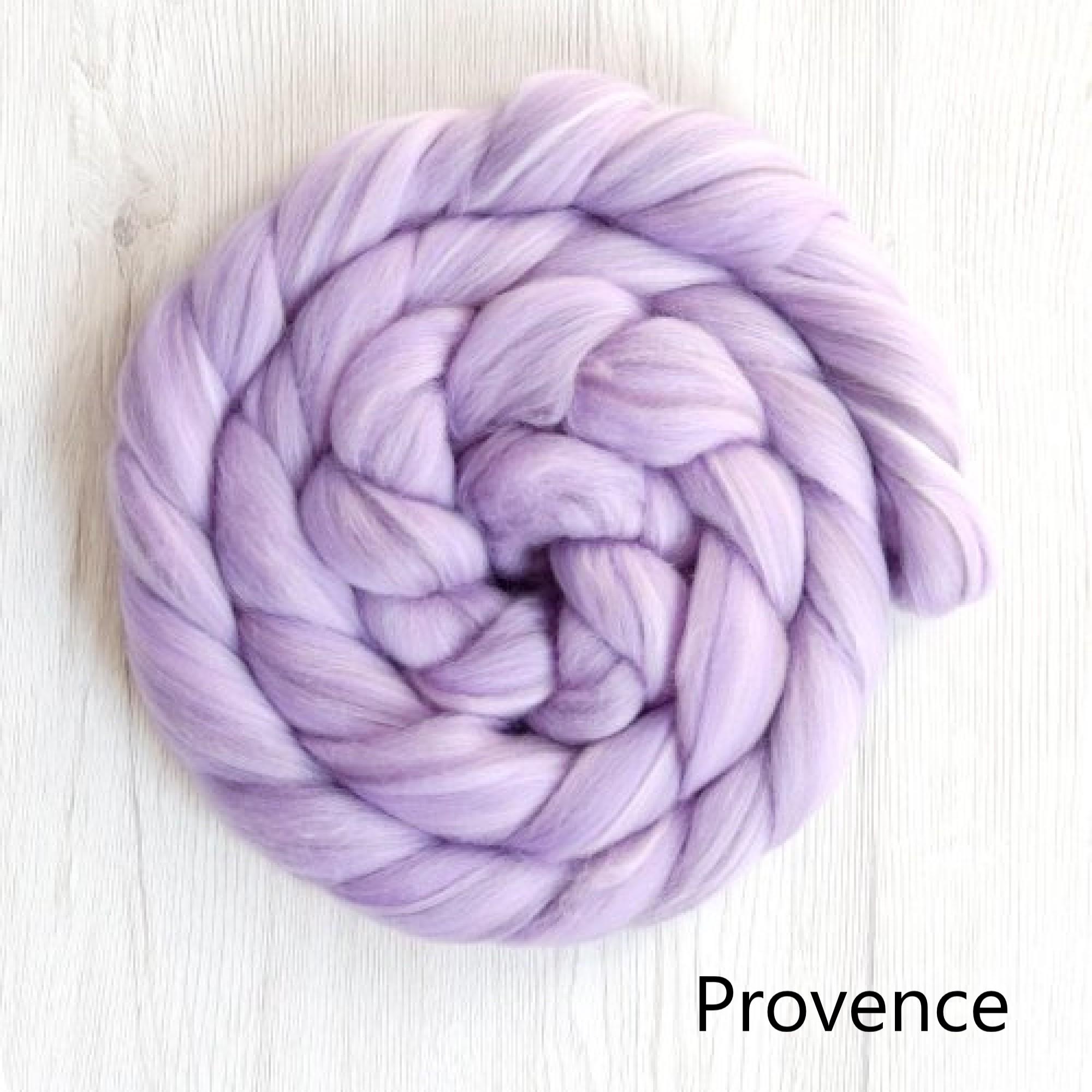 Provence Merino and Silk Roving