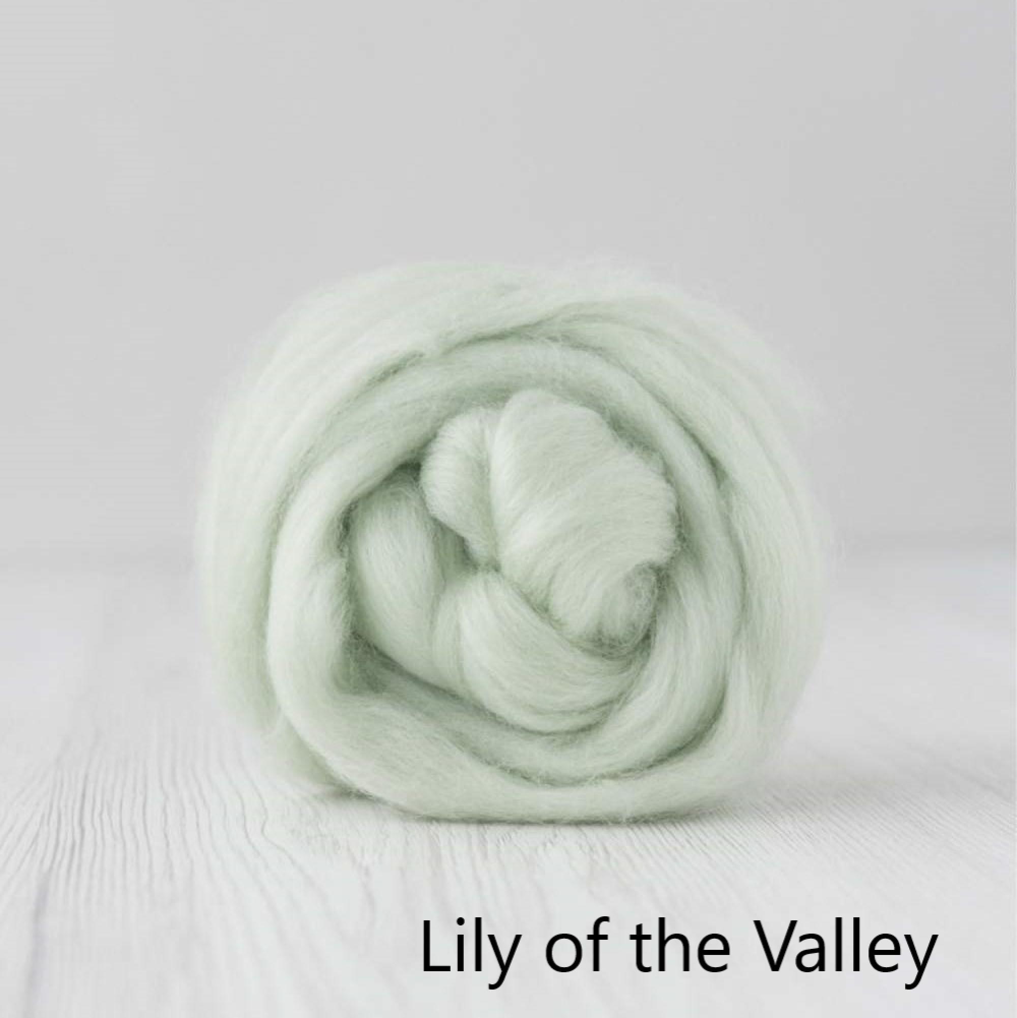 Lily of the Valley Merino Roving
