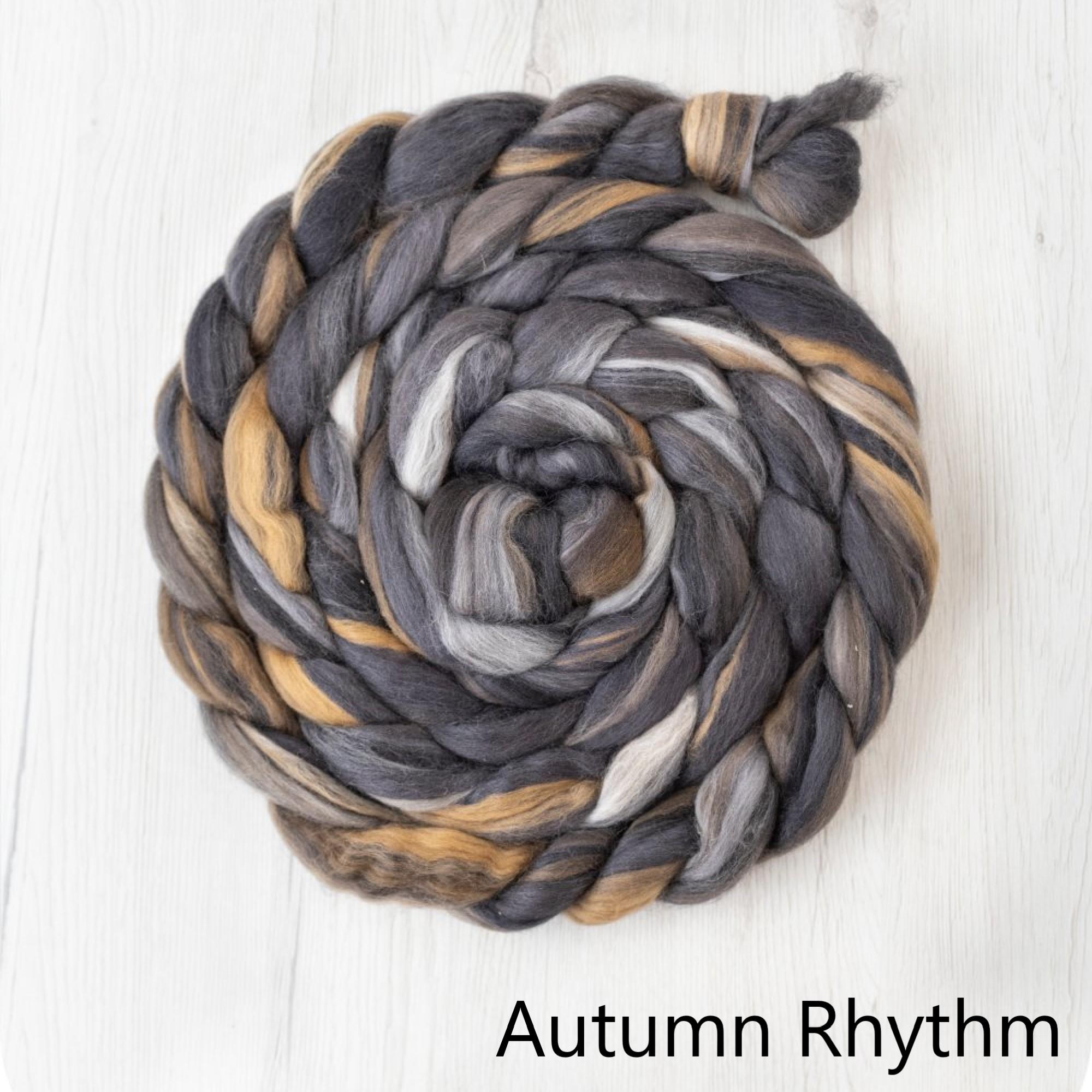 Autumn Rhythm Merino Roving