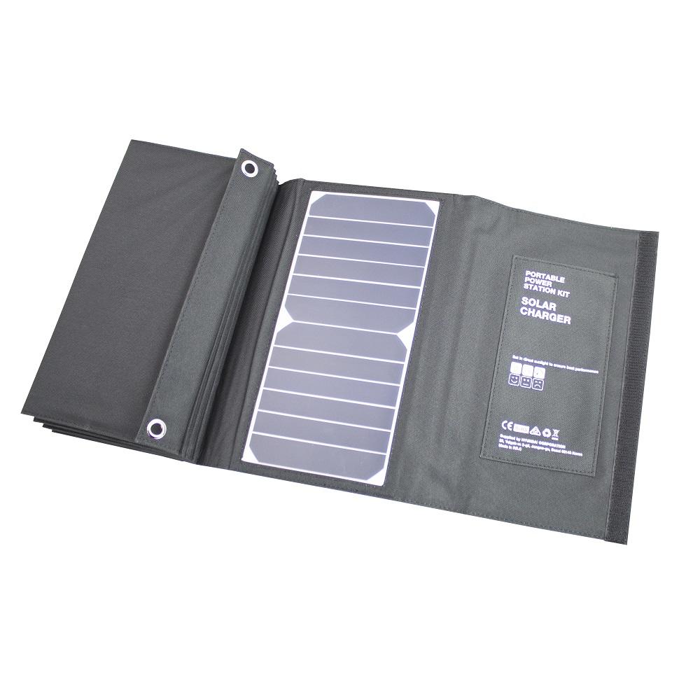 Hyundai H60 Solar Charger partially unfolded