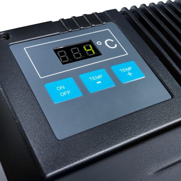 DOMETIC COOLFUN CK 40D HYBRID Black 12/230v Portable Cooler/Freezer controls