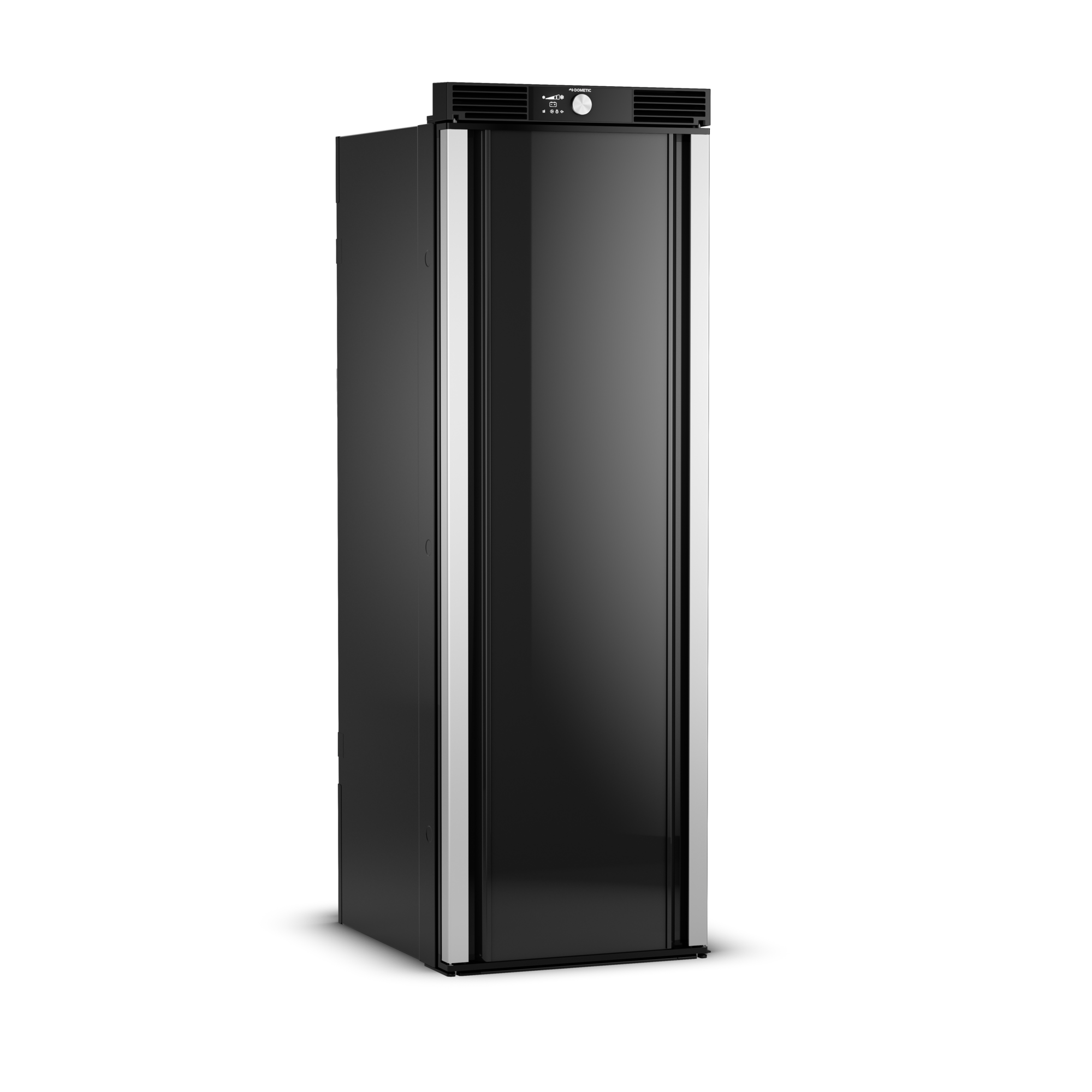 DOMETIC RCL 10.4T Double Hinged Slim Tower Compressor Fridge Freezer