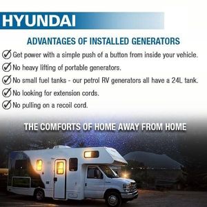 Advantages of Hyundai installed generators