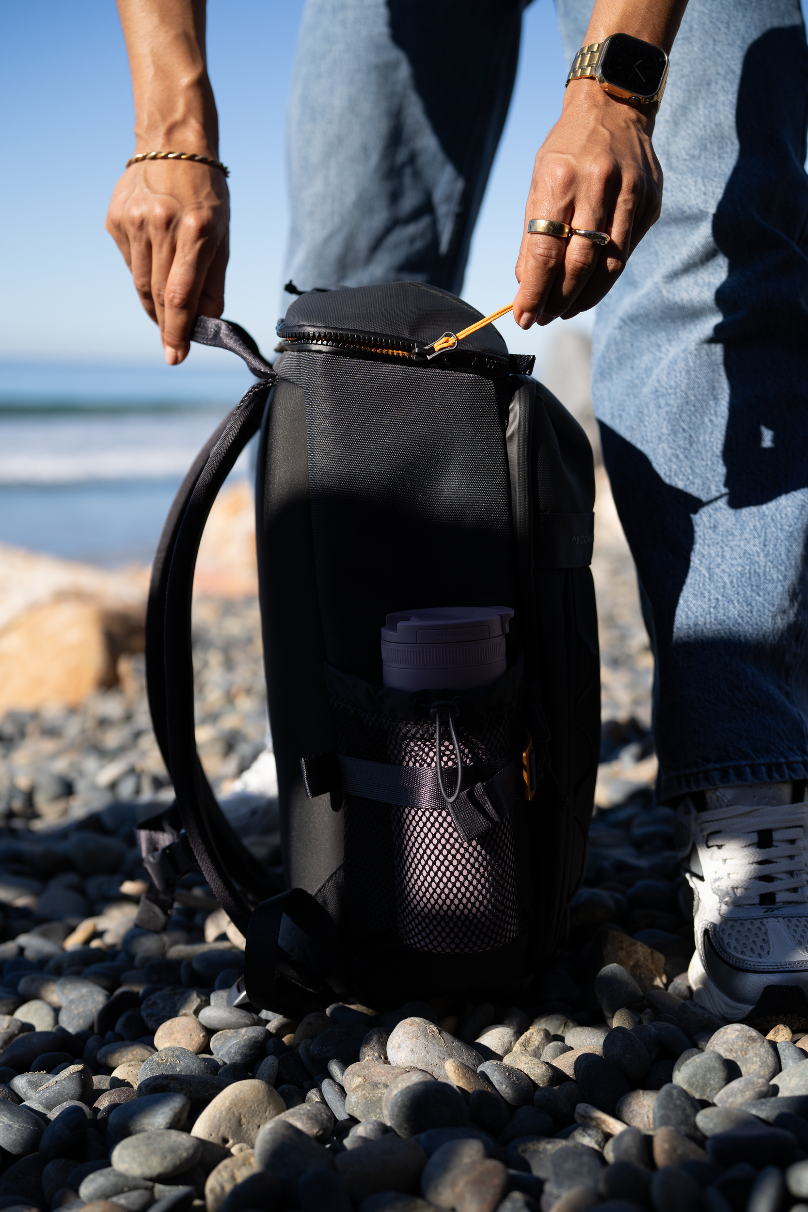 Dometic Unrestricted Small Backpack Zipper