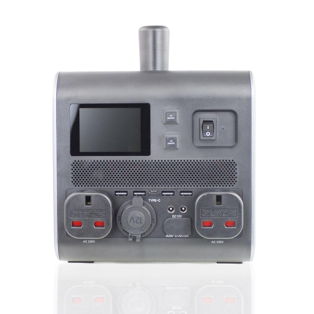Hyundai HPS-300 Portable Power Bank control panel