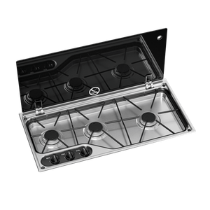 DOMETIC CVH 1700G 3-Burner Hob With Glass Lid