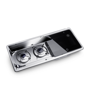 DOMETIC MO 9722 Glass Lid Partially Closed
