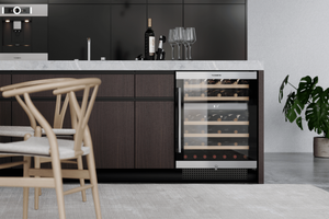 DOMETIC C46B Wine Cooler Built in Lifestyle Close Up
