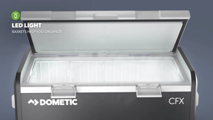 DOMETIC CFX3 100 Portable Compressor Coolbox LED light