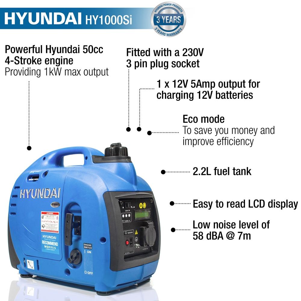 Hyundai HY1000Si features
