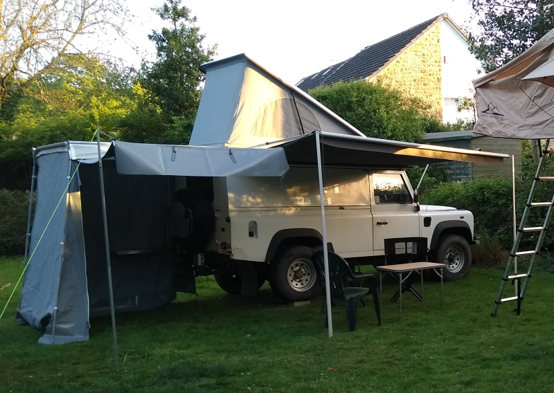 Explorer Awning Tent for Land Rover Defender and Series