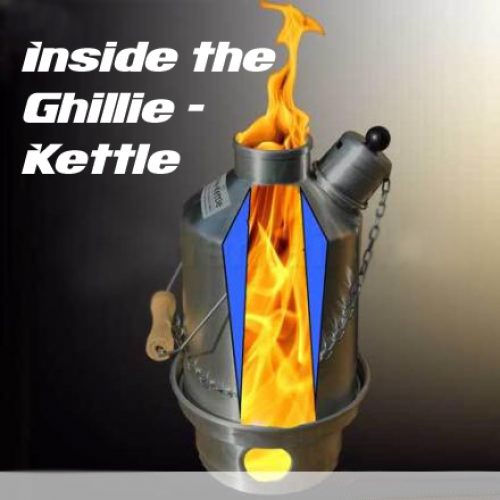 Ghillie Hard Anodised Camping Kettle