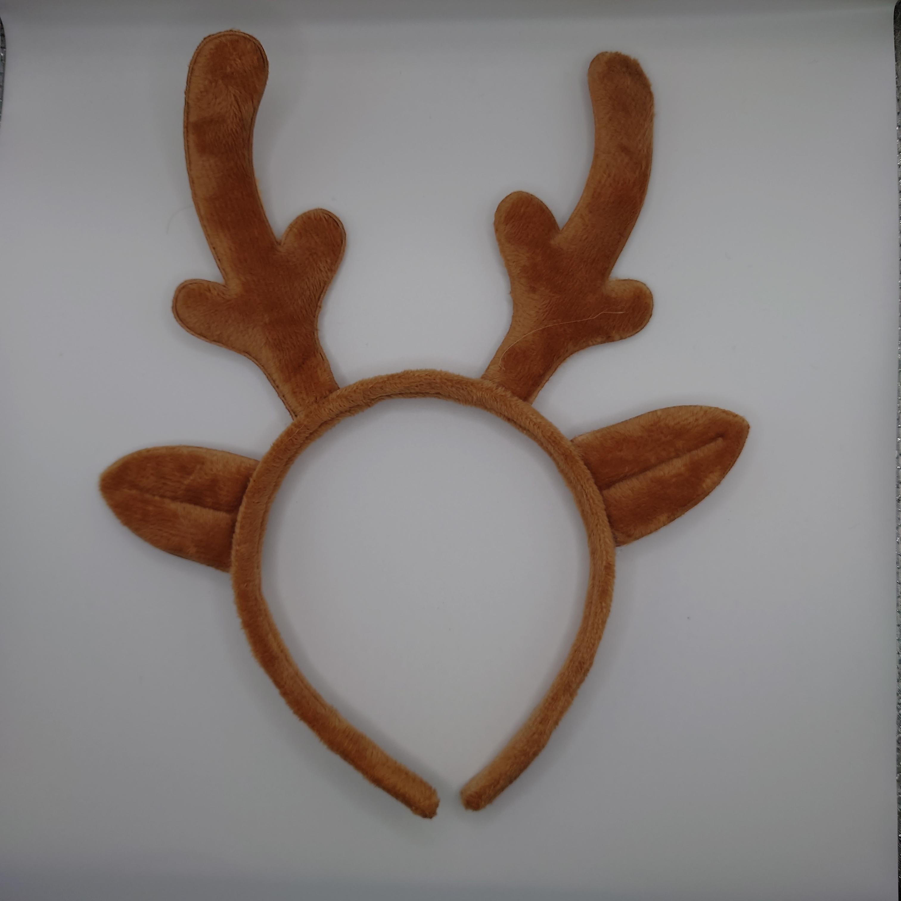 Reindeer Antler Head Band Gold