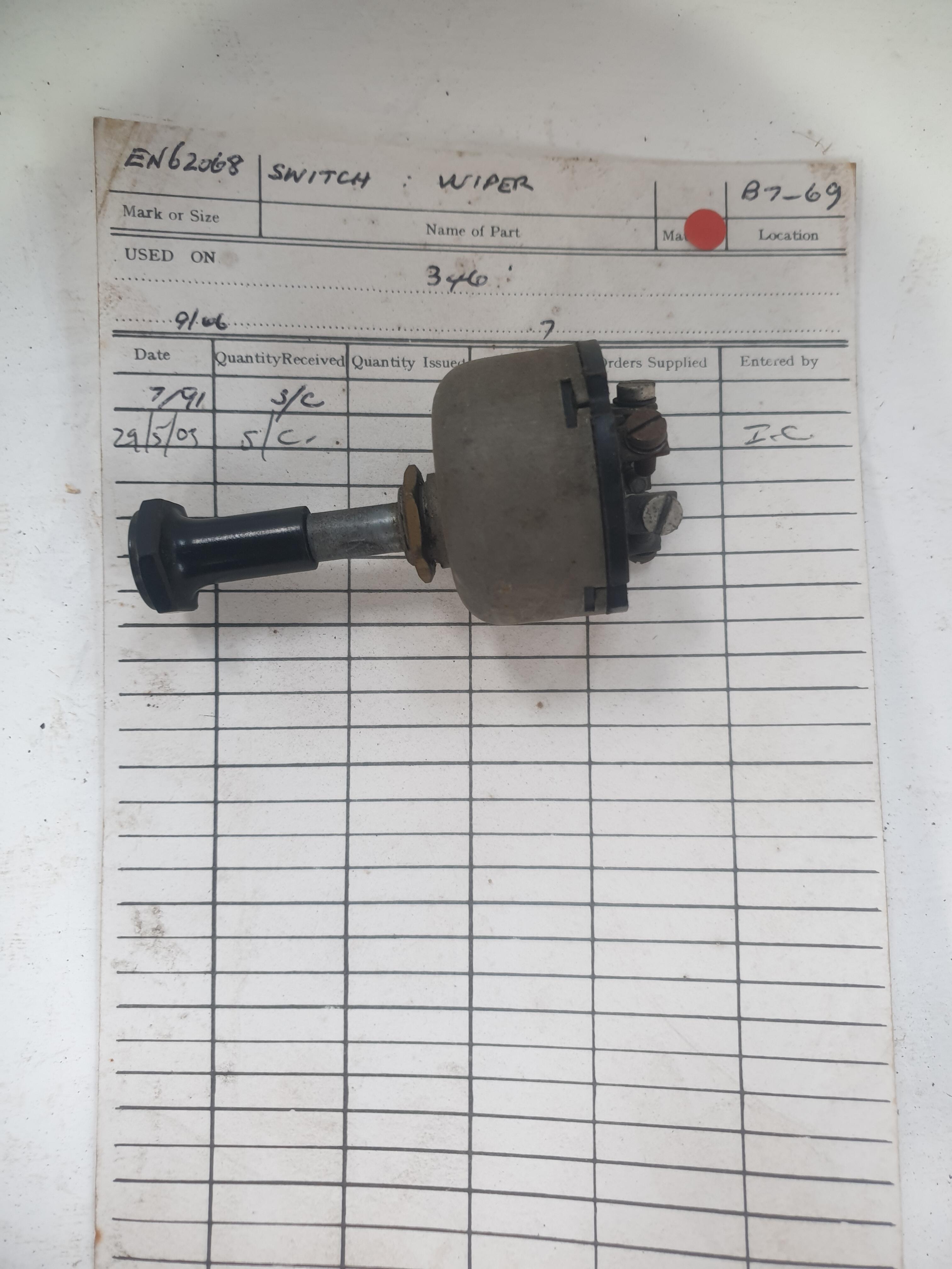 Picture of an EN62068, which fits Armstrong Siddeley Motor Cars