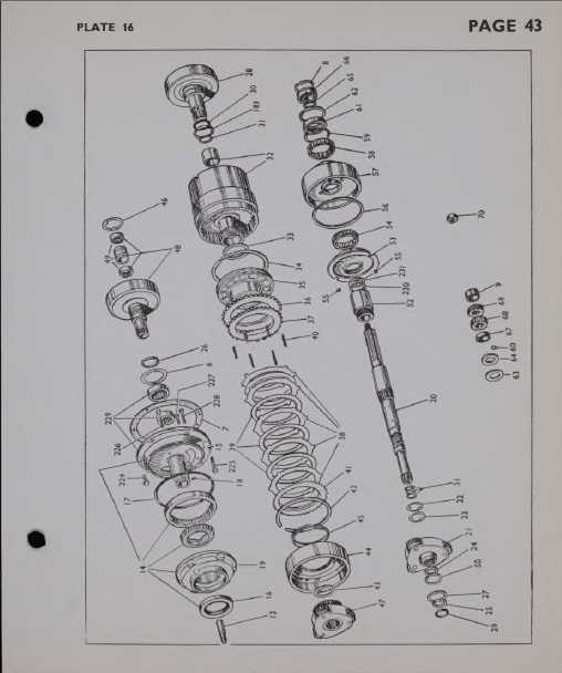 star parts book diagram showing 20-406