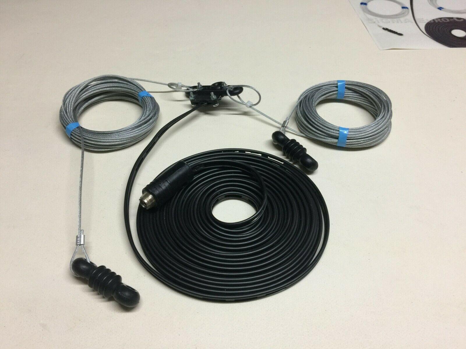 Sigma G5RV Full Size 102 Feet 10 to 80 Meters Superior Poly Weave Wire Antenna/Aerial