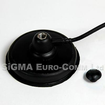 Sigma Pigmy Small  90 MM Magnetic Mount 3/8 Fitting Rubber Boot  for CB & HAM