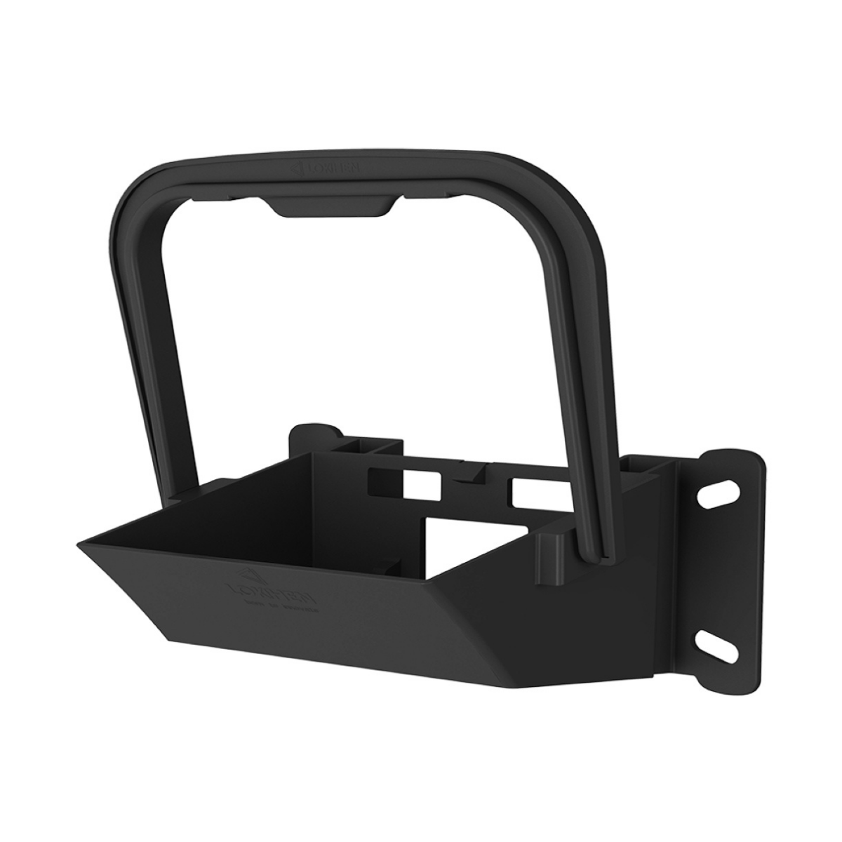 Large Wheel Chock Holder with Retaining Clip