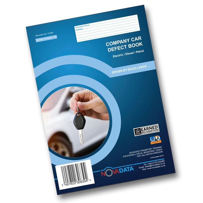 Company Car Defect Book - Electric/Diesel/Petrol