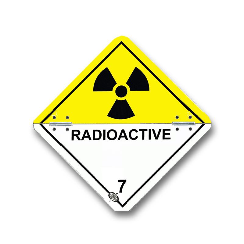 Class 7 Radioactive Folding Aluminium Diamond