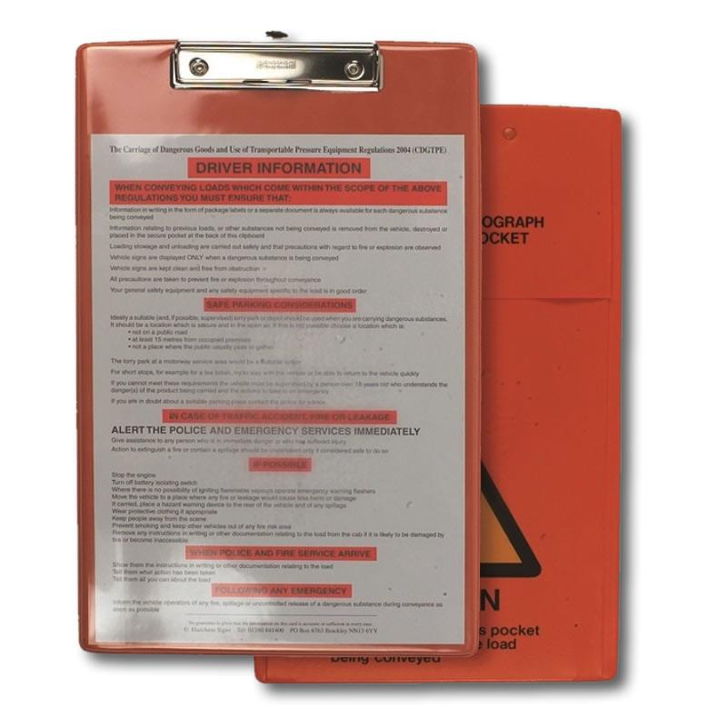 ADR Clipboard with Regulations