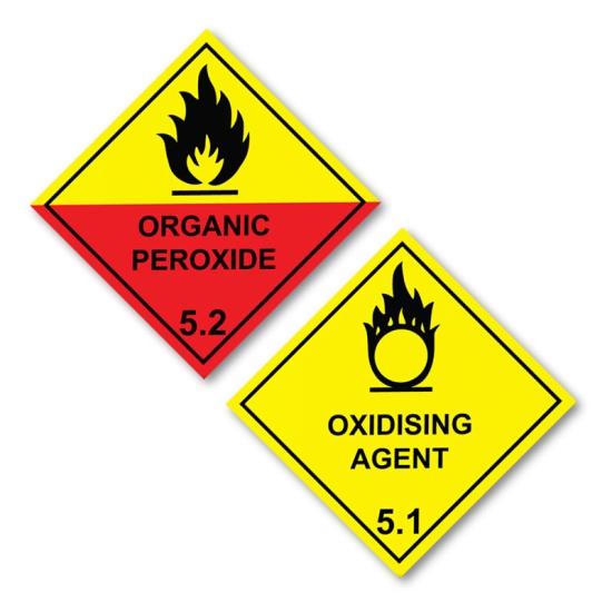 HW Diamonds - Class 5 Oxidising Agents Magnetic