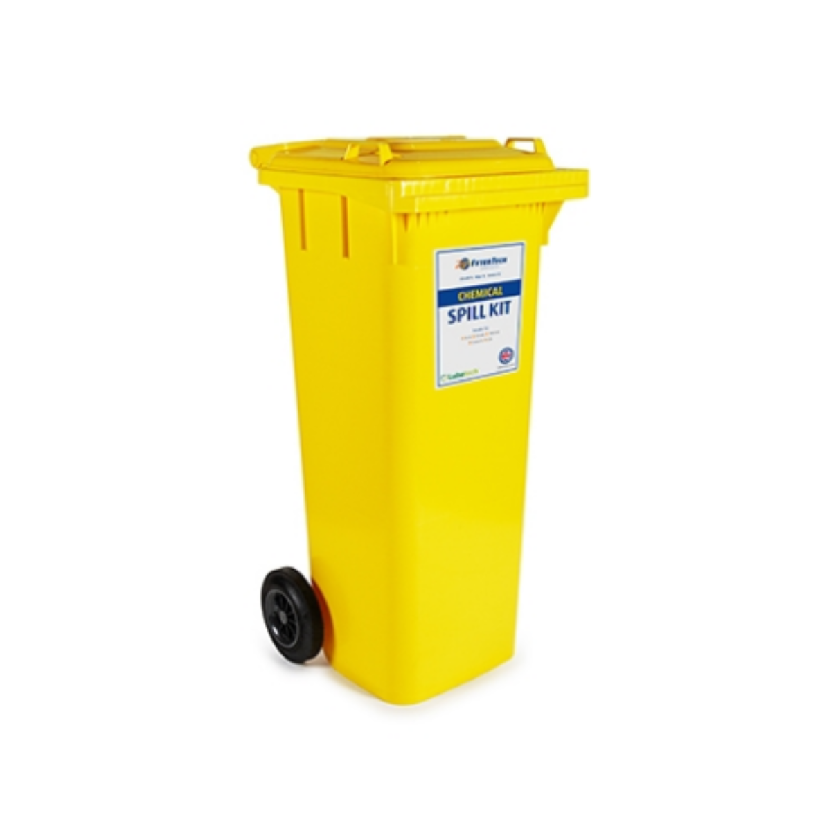 ADR 120 Litre Chemical Absorbent Spill Kit in Bin