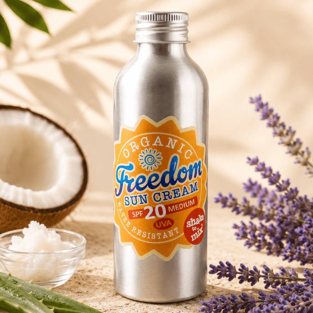 Freedom natural mineral sun cream SPF 20 - Organic