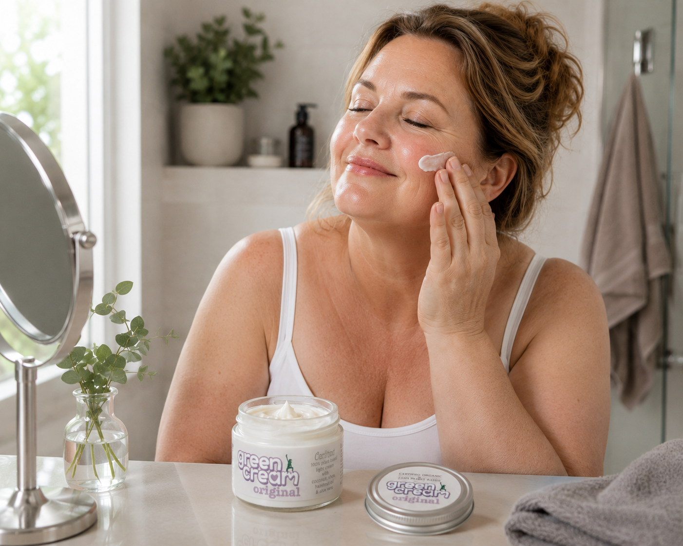 Certified 100% Organic Day Cream from The Green Woman