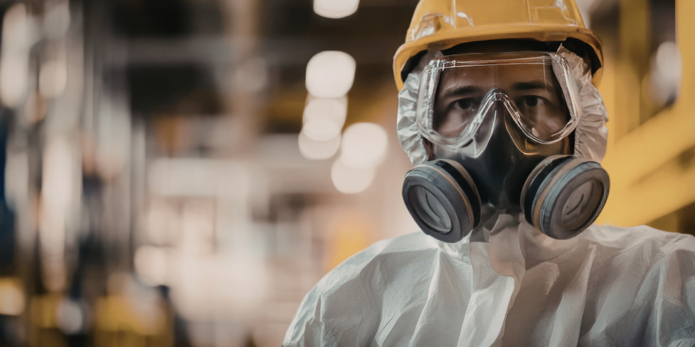 occupational exposure case involving unusually high levels of inhaled aluminium salt compounds