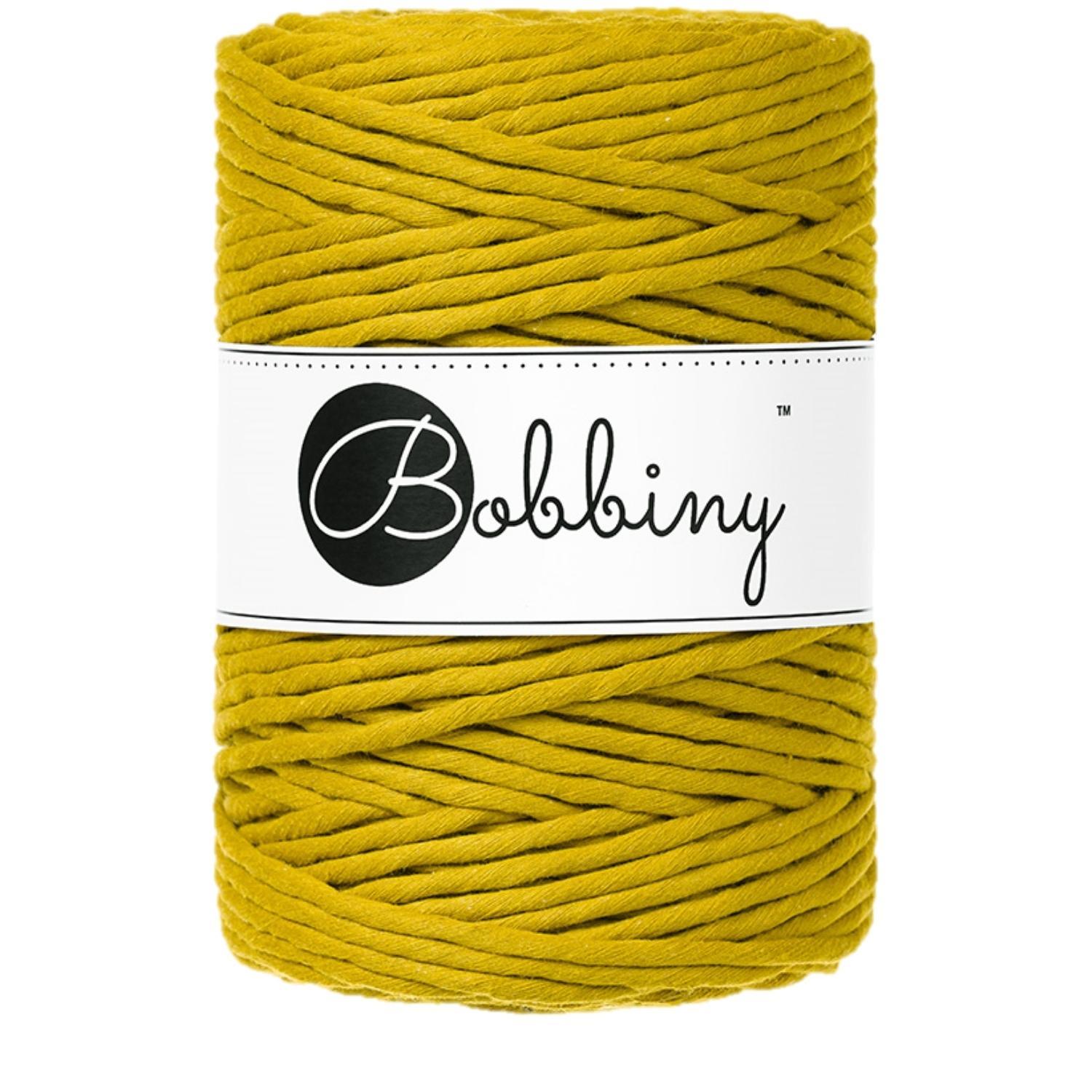 Spicy Yellow 5mm macrame cord bobbiny