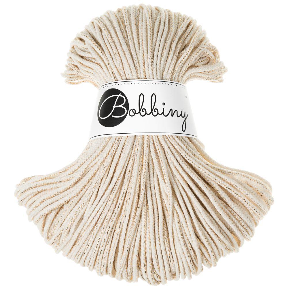 BOBBINY Natural - Premium 5mm Braided Cord 100m