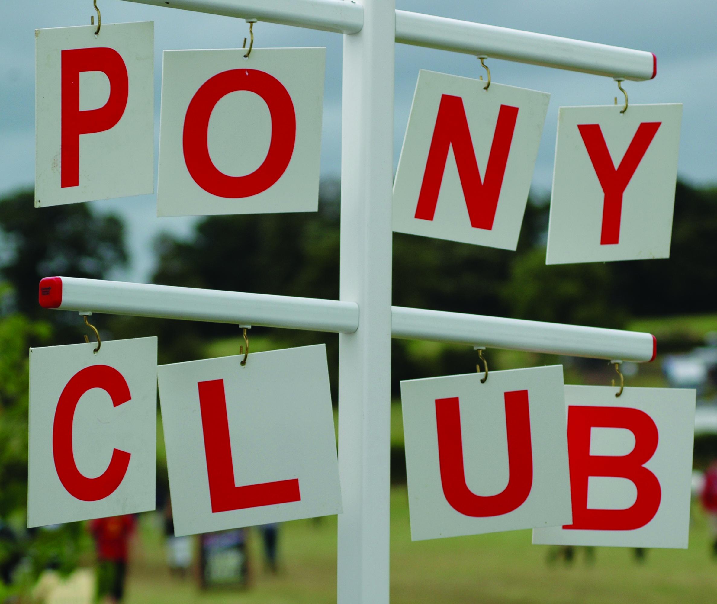 Pony Club Letter Set