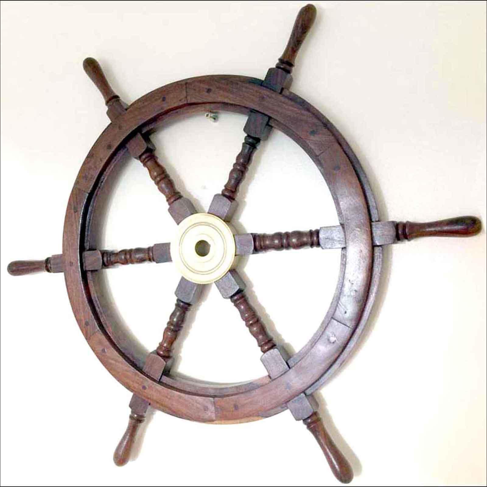large ship wheel for decoration