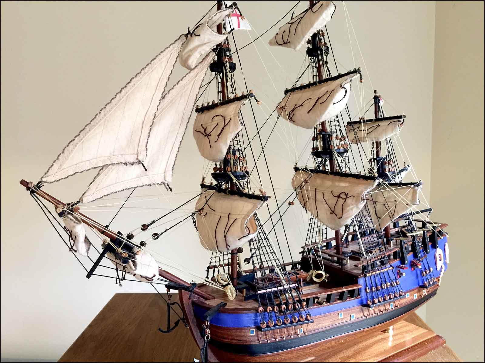 Cook's Endeavour model