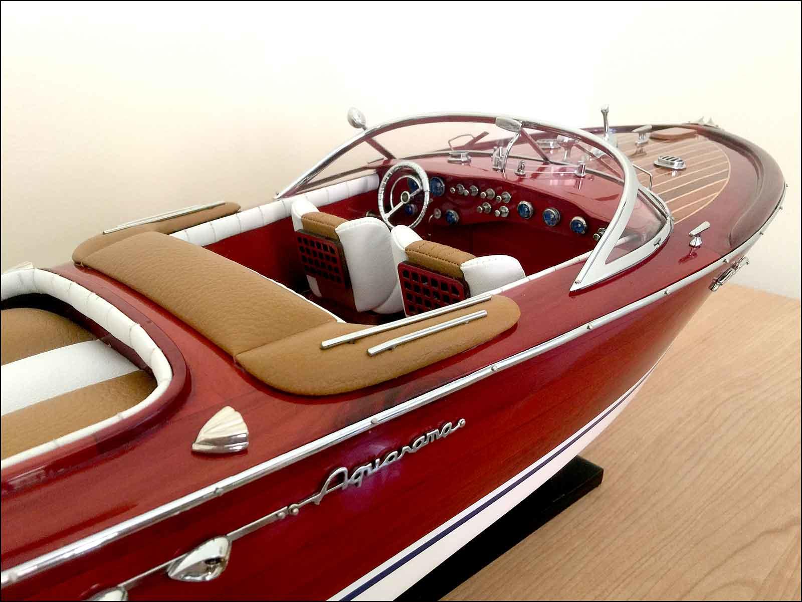 Riva yacht model small scale UK