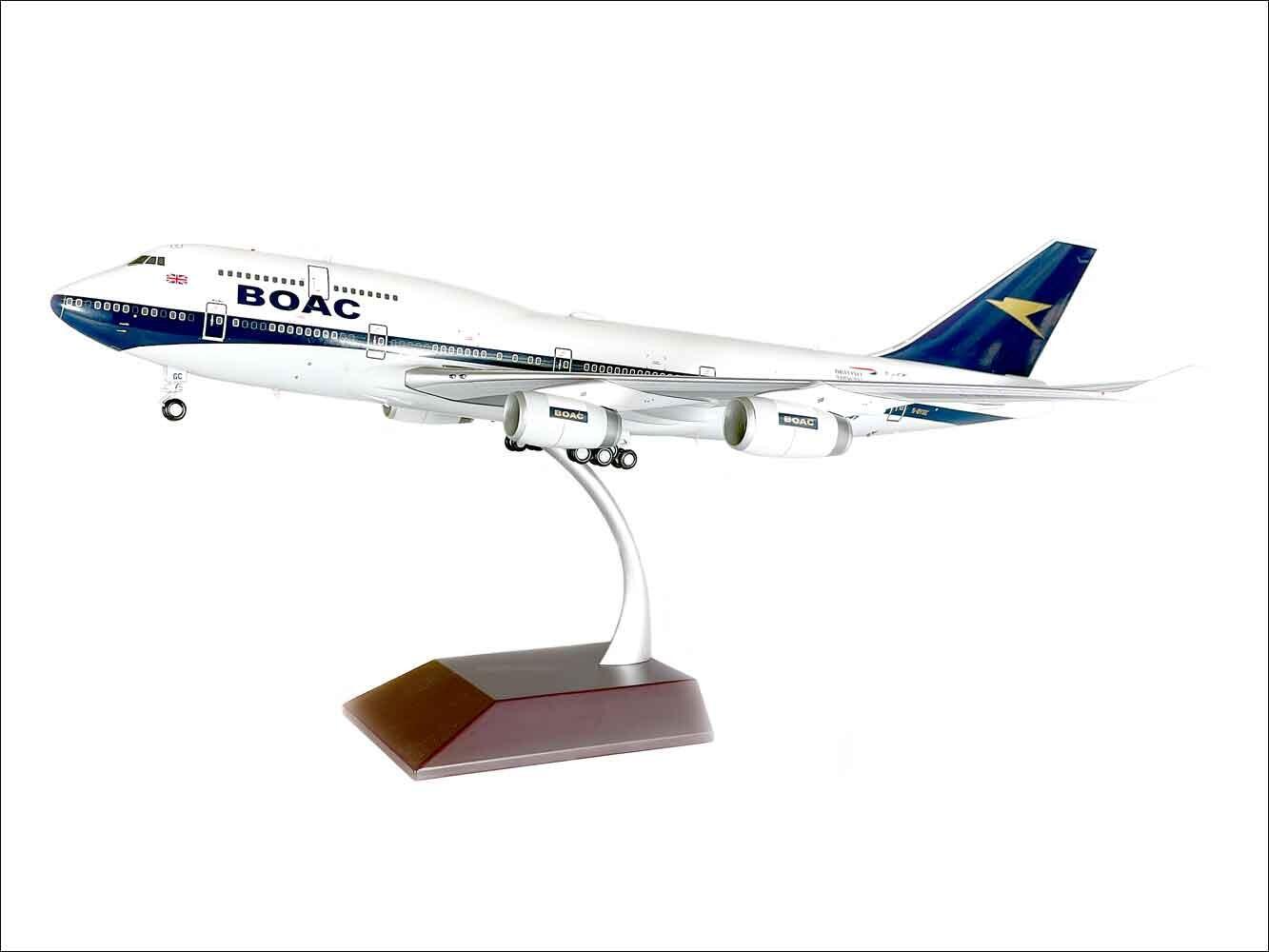Boeing B747-400 BOAC Airplane Model 1:200