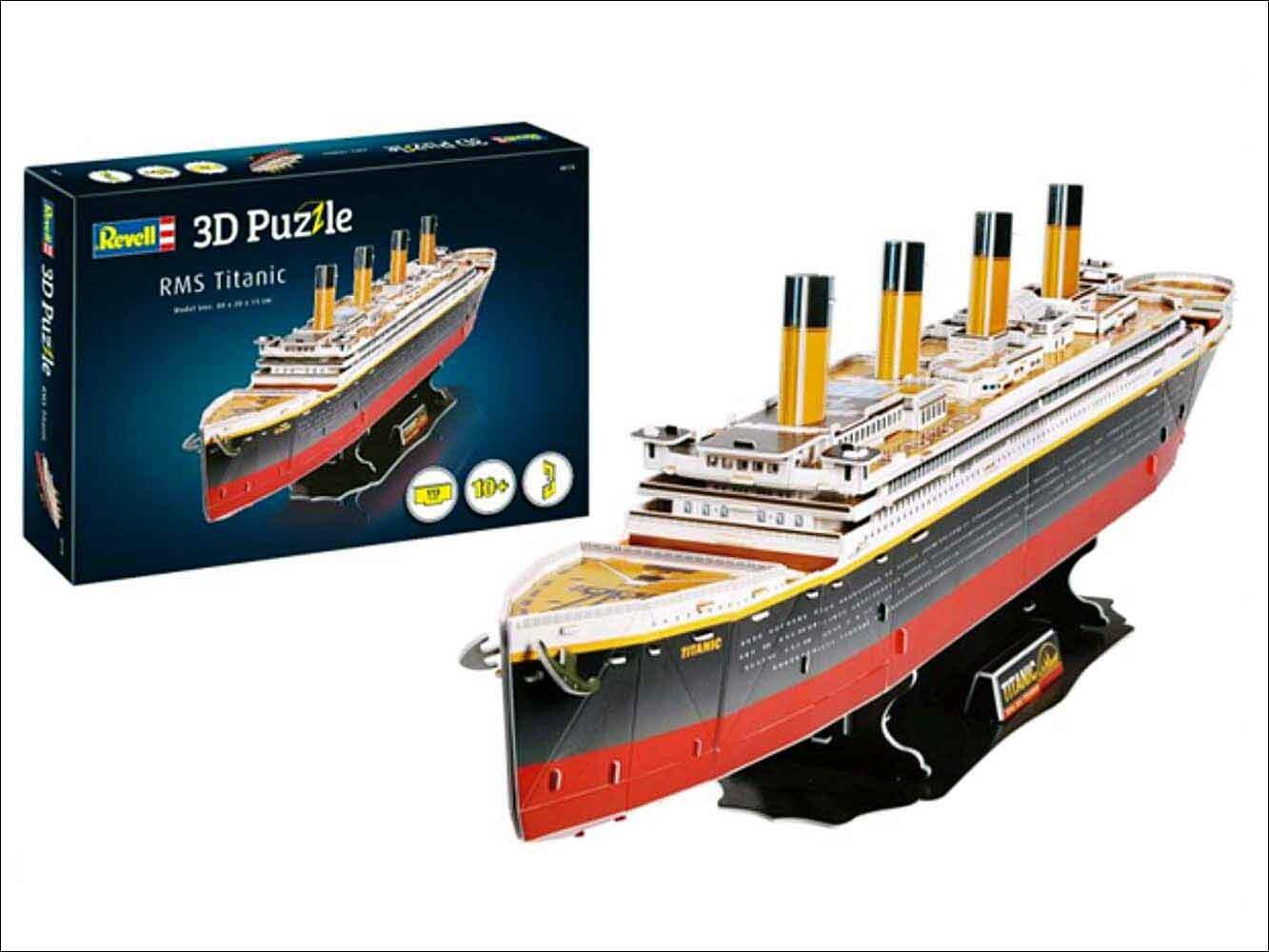 REVELL 05599 1/600 RMS Titanic + 3D Puzzle (Iceberg)