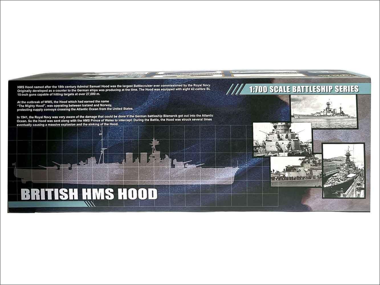 HMS Hood Admiral-Class model