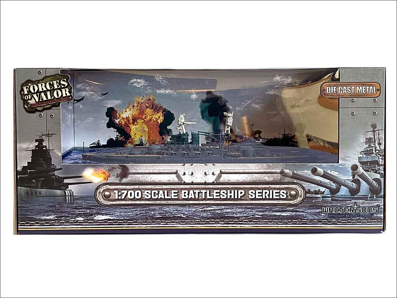 Diecast desktop battleship model USS Arizona BB-39