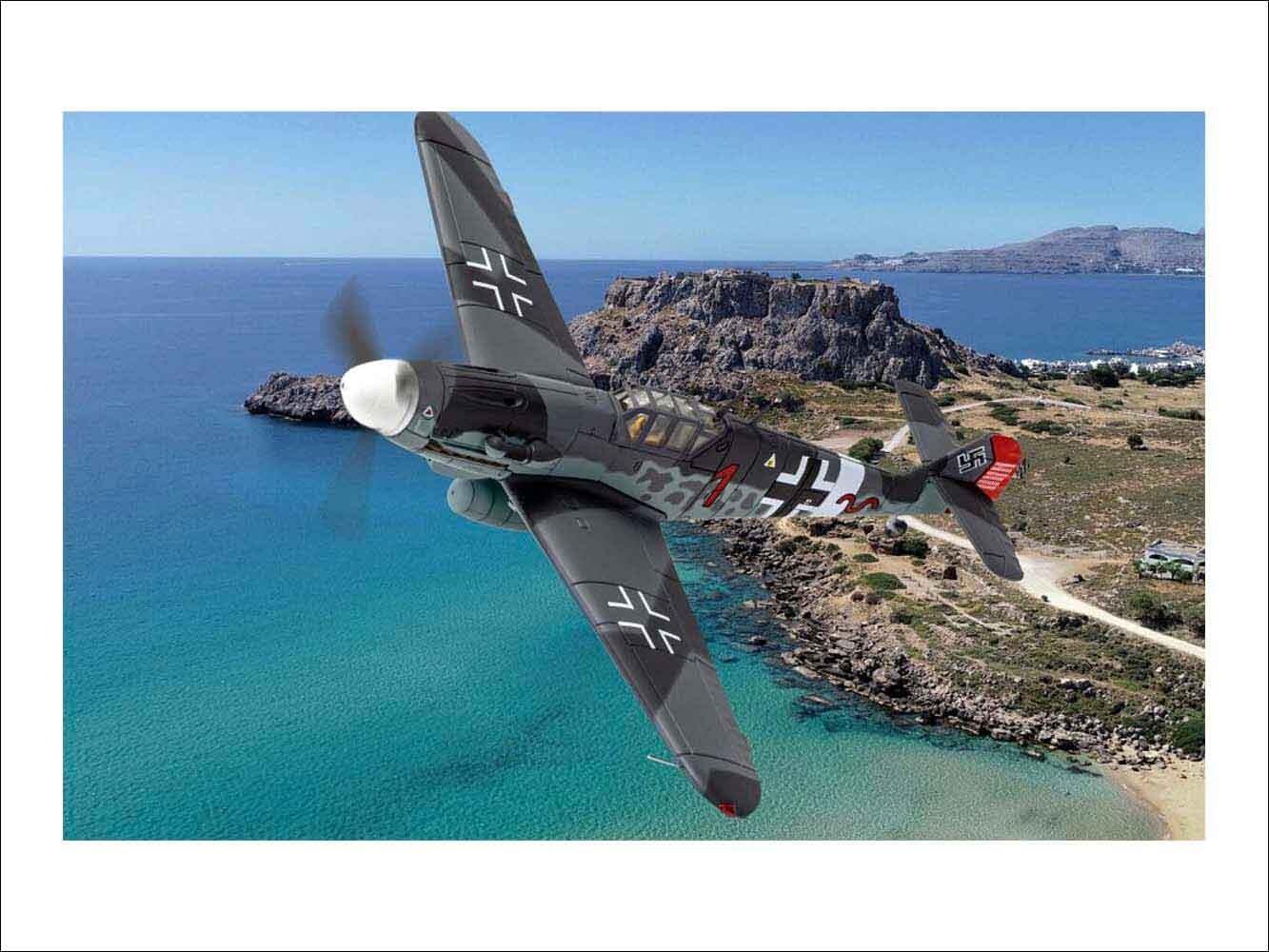 Messerschmitt BF 109G-2 (Trop) Airplane Model | 1 72 Corgi Model