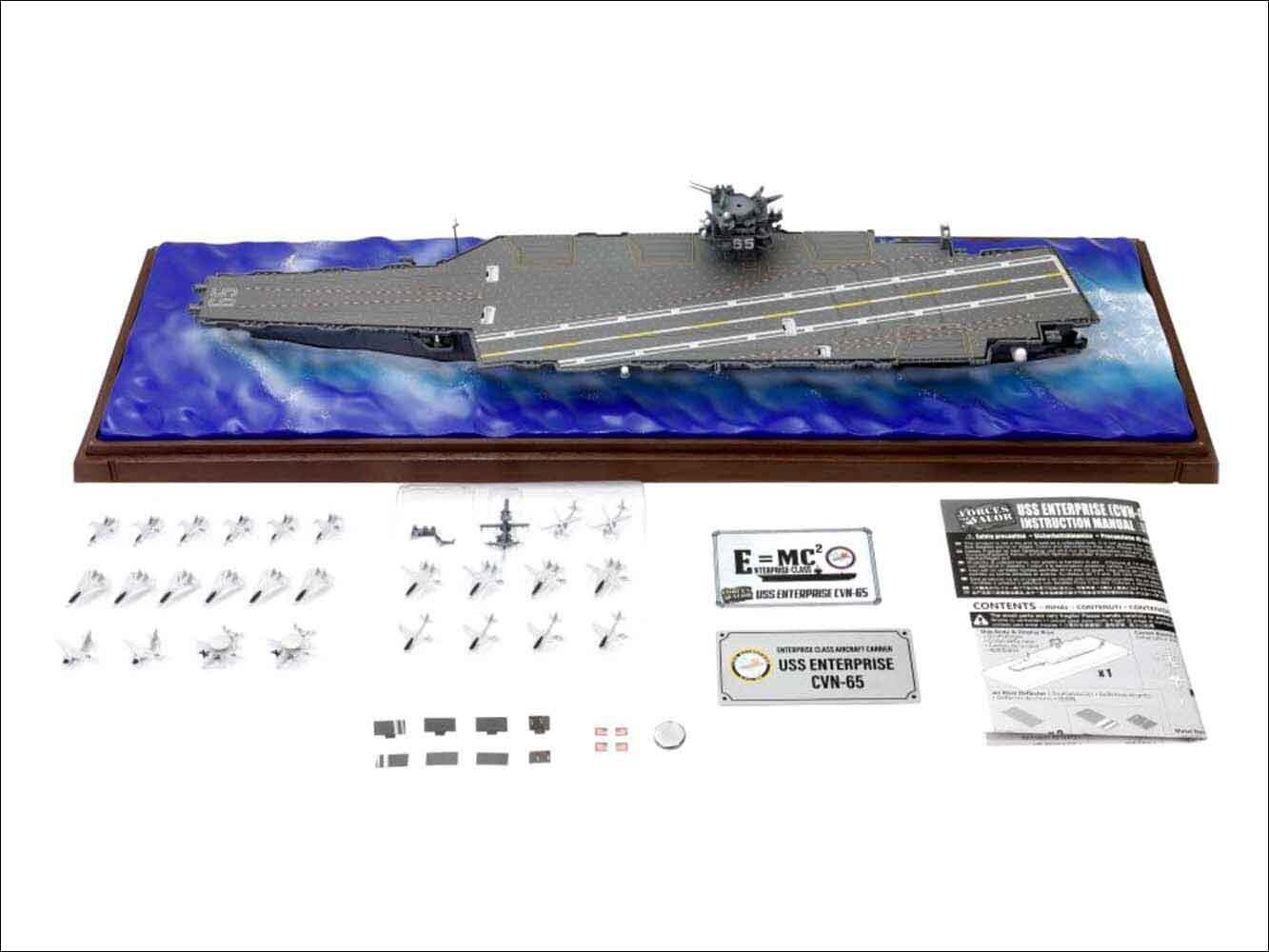 CVN-65エンタープライズ 1/700 ダイキャスト 完成品 UNIMAX