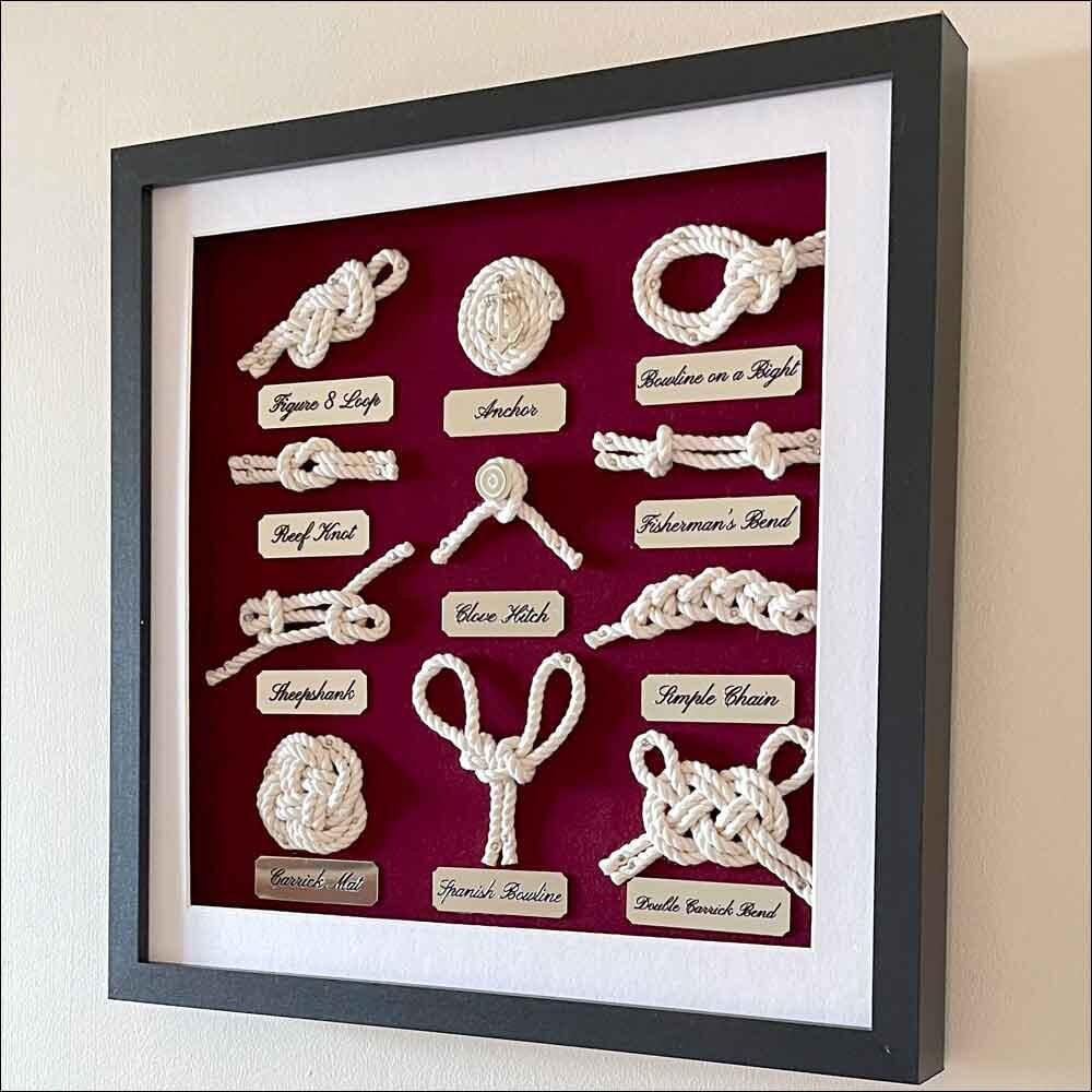 Nautical Knot Board Display | Naval Knots