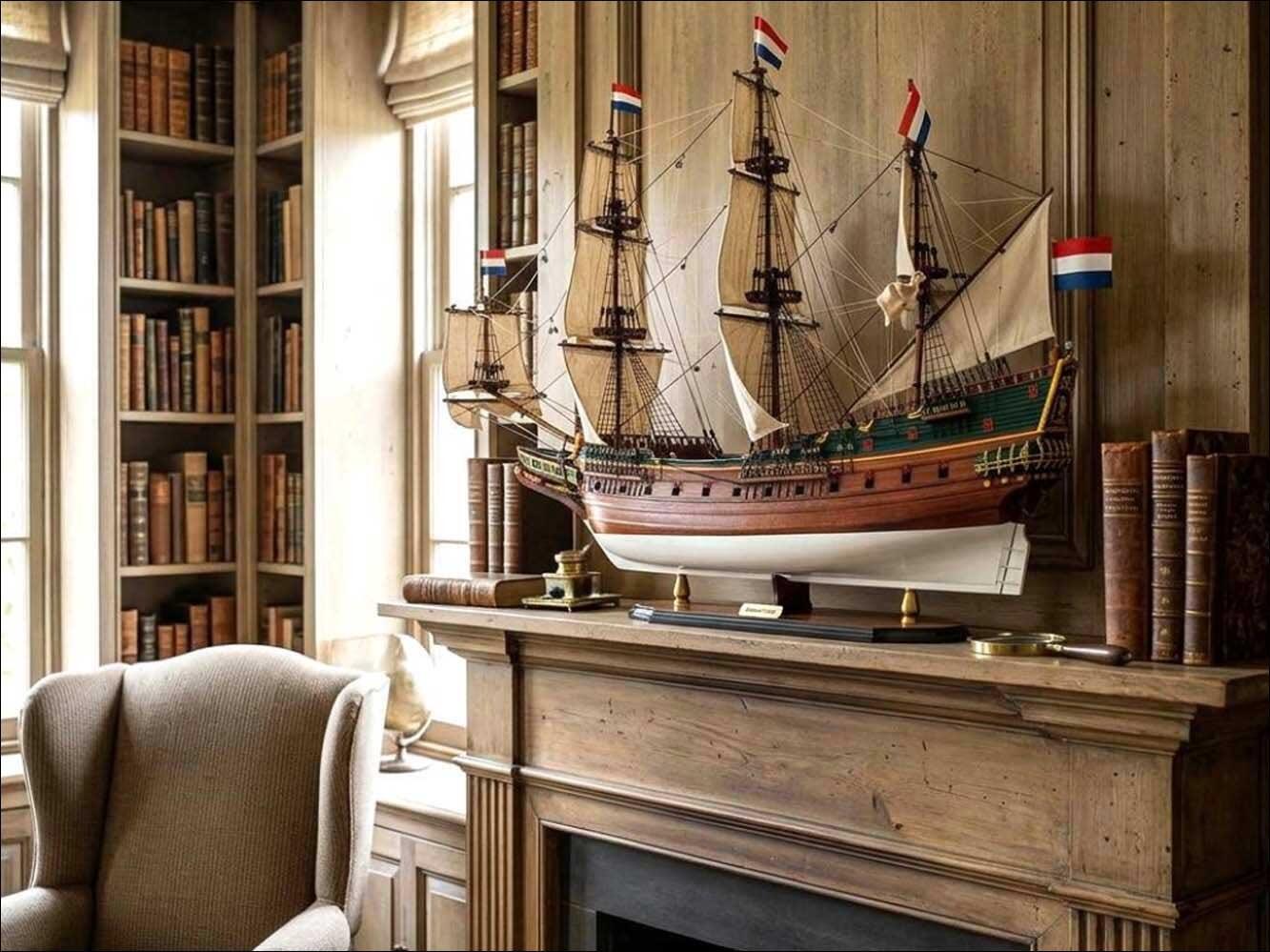 Ship model for decoration